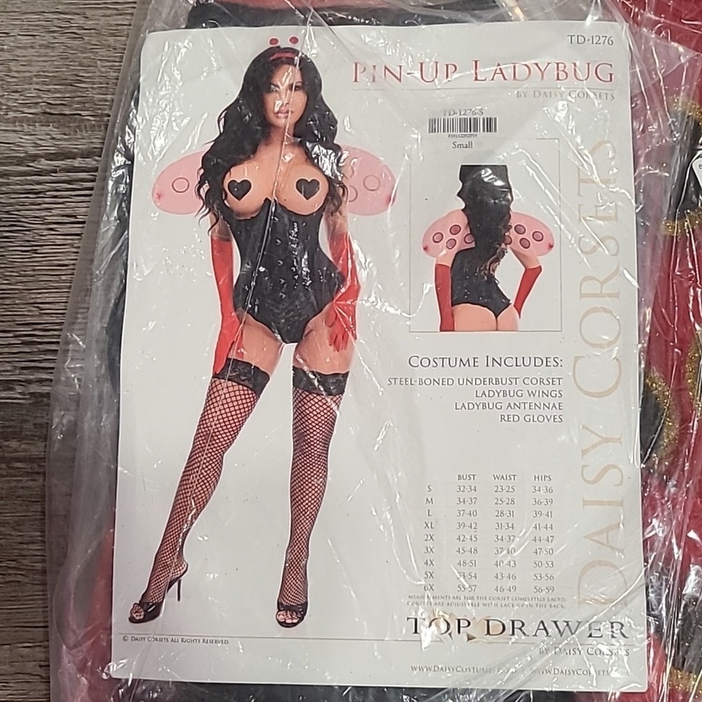 Pin -Up Ladybug by Daisy Coset Costume - Picture 3 of 4